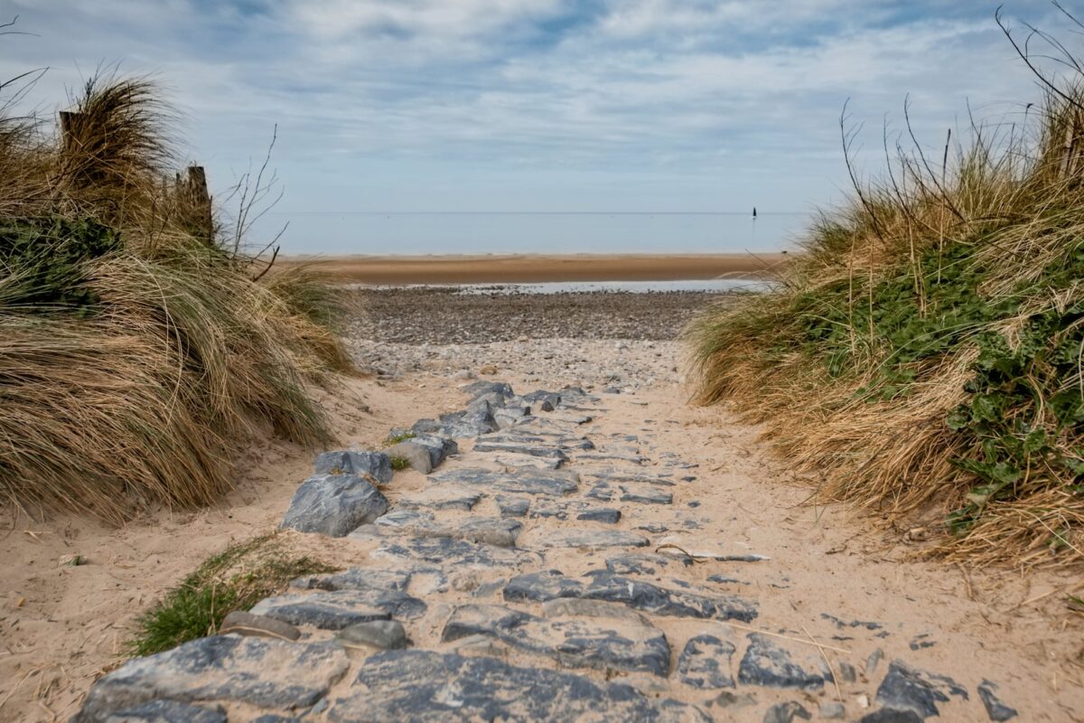 Conwy Morfa Beach North Wales