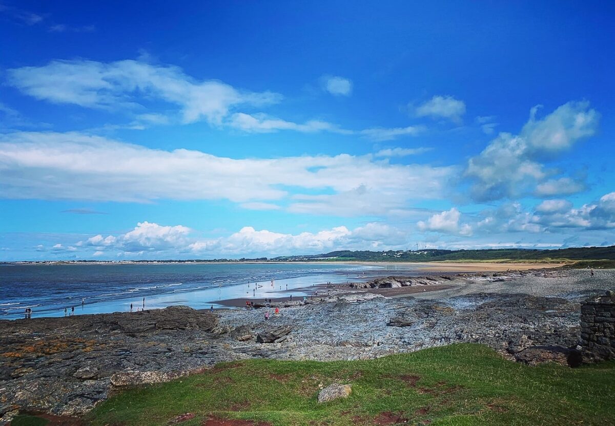 Ogmore Beach, dog walks in South Wales