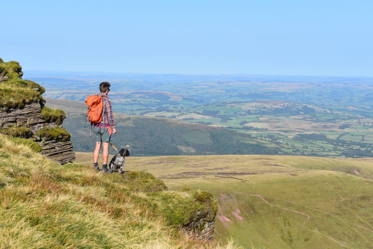 Pen y Fan and the Taf Fechan Skyline